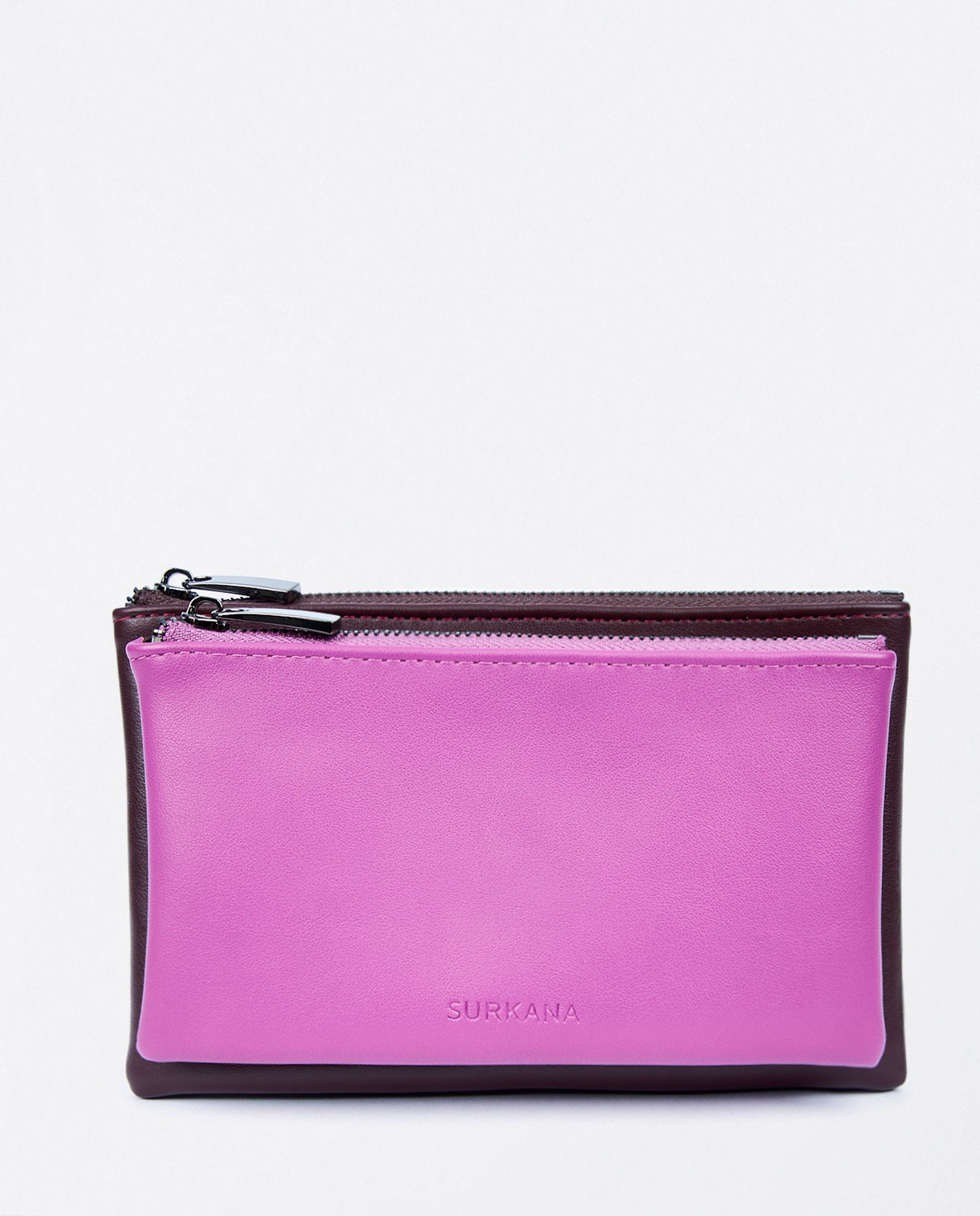 Two-tone wallet Purple