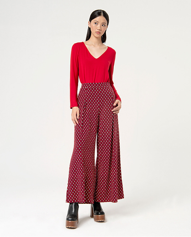 Pantalone wide leg...