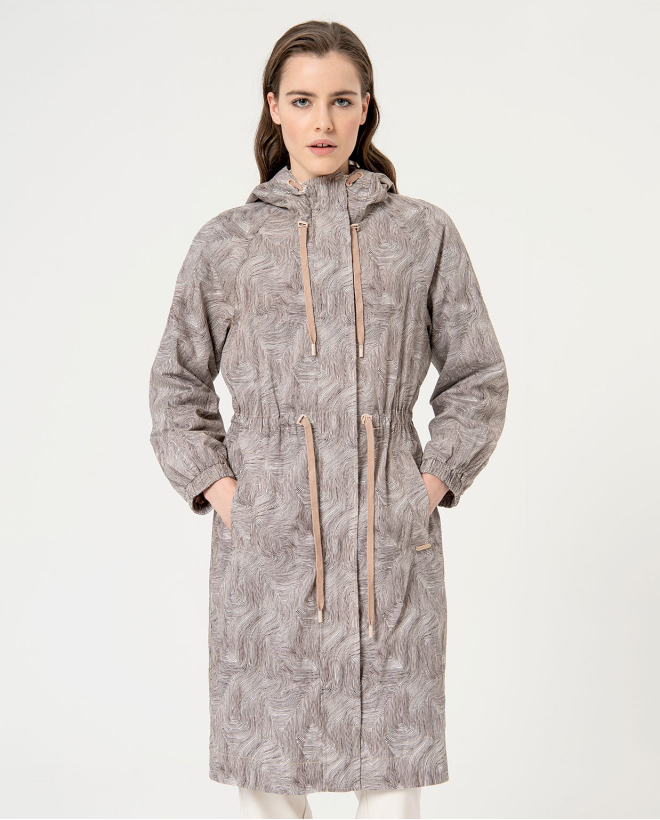 Parka con fodera in pile...