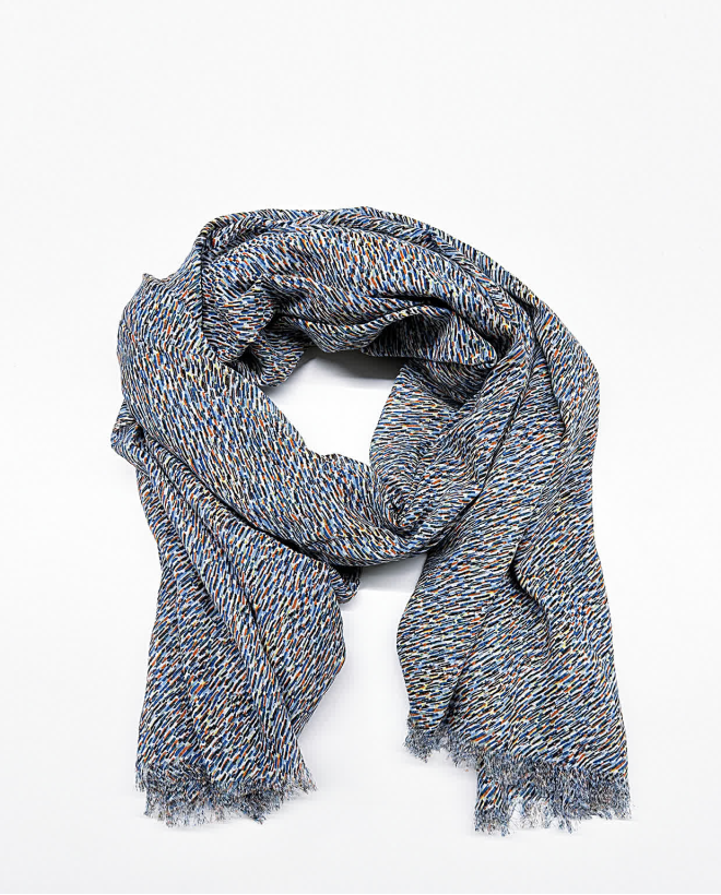 Foulard in cotone stampato...