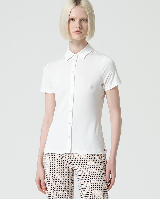 Camicia basic bamboo tinta...