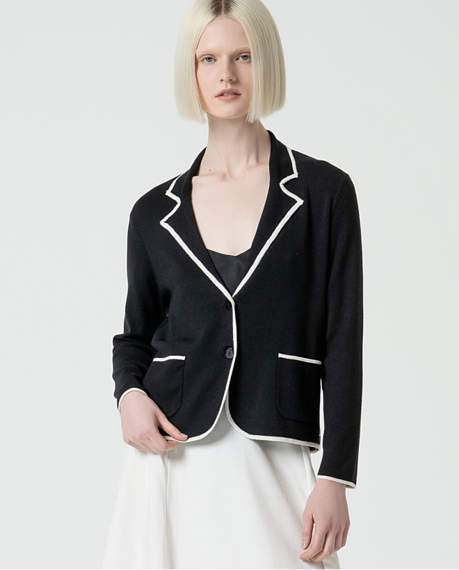 Blazer doppiopetto in...