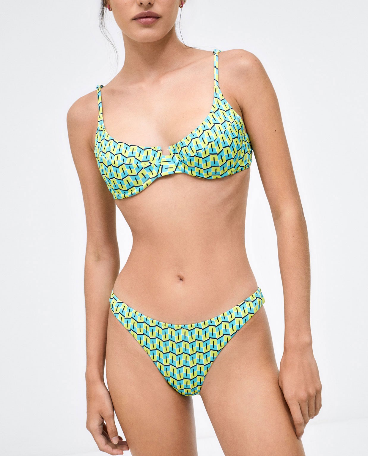 Classic bikini bottom Acid green